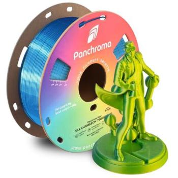 Filament PLA Chic à Effet Soie – Caméléon, Jaune & Bleu
