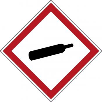 Etichetta di Sicurezza per Gas Sotto Pressione