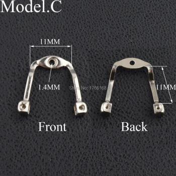 10pcs Stainless Steel Nose Pad Holders for Glasses