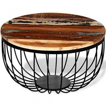 Coffee Table Solid Reclaimed Wood vidaXL