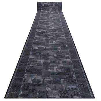 Antracite Tribe Runner with Anti‑Slip – 80×110 cm