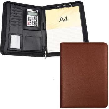 Zippered A4 Padfolio