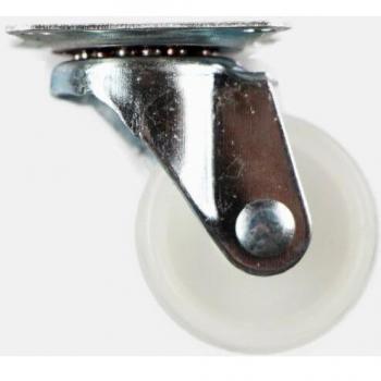 Drehbare Rollen 4er-Set 40mm weiss