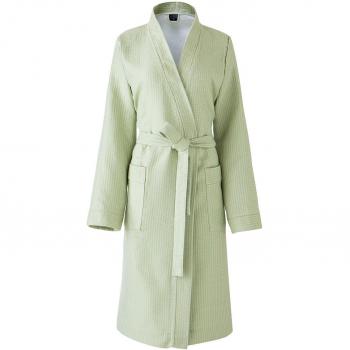 Peignoir Jacquard Duetto XL Coton Marron