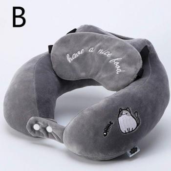 U‑Shaped Cervical Spine Protection Pillow – Portable Travel Cushion