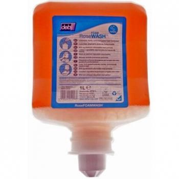Deb Refresh Rose Foam Wash 1 Litre Cartridge (6 Pack)