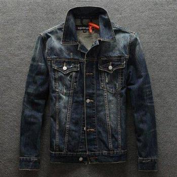 100% Baumwolljacke mit indischer Totem-Stickerei für Herren
