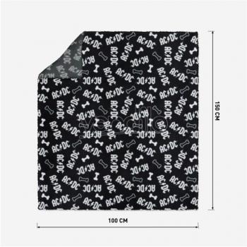 Manta Estampada ACDC para Perro 100 x 150 cm