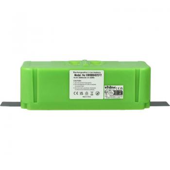 Batterie rechargeable Vhbw pour Roomba 860, 895, 891, 890, 801, 850, 805, 877 (2600mAh, 14,4V)
