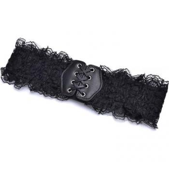 Ceinture corset en cuir pour femmes