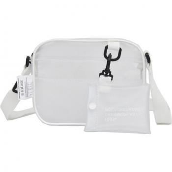 PVC Clear Crossbody Bag for Women with Card Holder