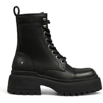 Windsor Smith – Grobe Kampfstiefel aus Leder – Destroy Schwarz EU 37 / UK 4