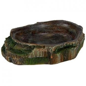 Trixie Reptile Water and Food Bowl with Steps, 10 x 2.5 x 7.5 cm, Pack of 2