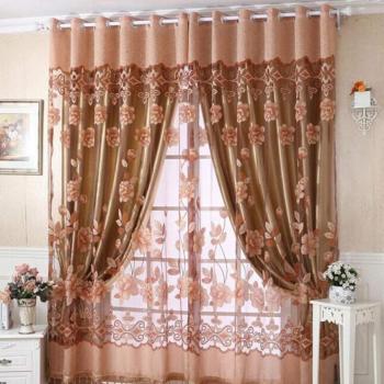 Diviseur de Fenêtre Floral 250cm