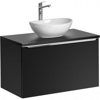 Lavabo Individual 80 cm Éros Negro PETITS-MEUBLES