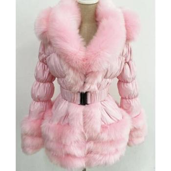 Parka Desarmable Dirtypigs Winter Warm Rosa M