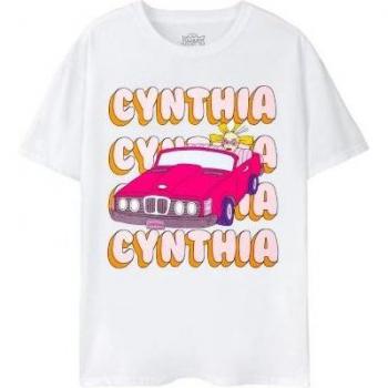 Dames Cynthia Car T-shirt Nickelodeon – L – rood