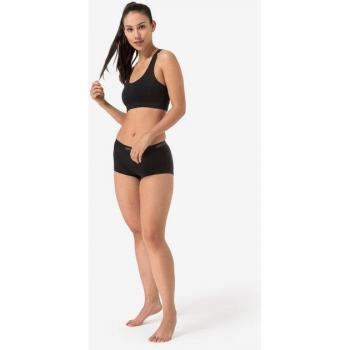Reggiseno Sportivo Super.Natural Rubberribbra Jet Black S
