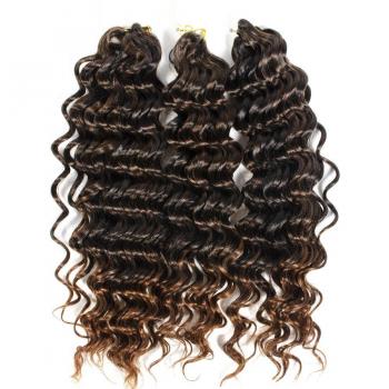 Deep Water Wave Synthetic Hair Extensions