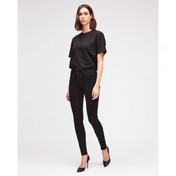 Jeans Noir Ajusté 29 FAM