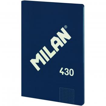 Quaderno A4 48 Fogli Quadretti Blu Marino