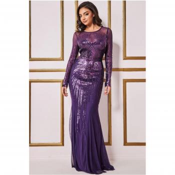 Organza Winged Lace-Up Jacquard Midi Dress (Emerald Black)