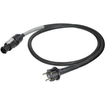 Neutrik 1027577 Strom Anschlusskabel Schwarz 1.5 m (1.50 m), Stromkabel