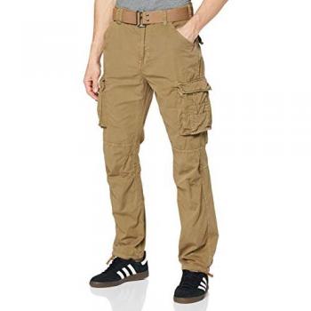 Pantalon Schott Army Ceint Beige 28