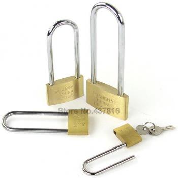 Long Lock Beam Brass Padlock 60mm