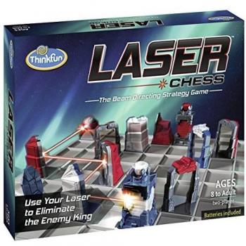 Laser-Driven Chess Duel