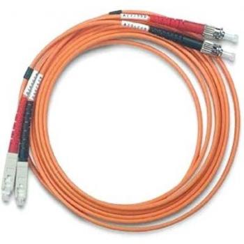Fanton Optik Patchkabel 2‑Faser OM2 LsZH Orange, 1 m