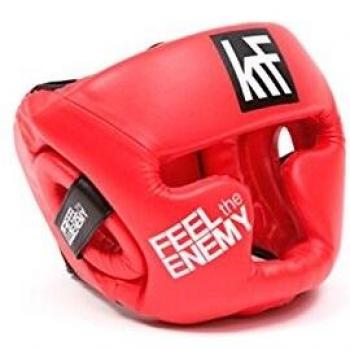 KRF Feel The Enemy Suraflex Casco Protector Unisex Adulto Rojo SR