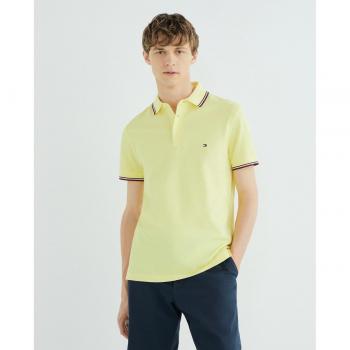 Tommy Hilfiger polo slim fit gris para hombre