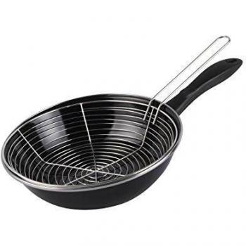 Magefesa Sartén Freidora 26 Cm Black con Cesta Antiadherente