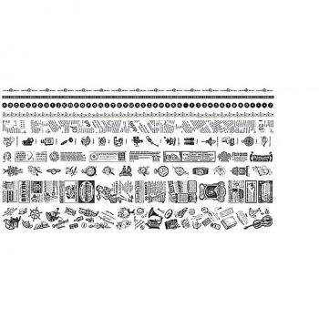 Rouleaux de ruban Washi pour scrapbooking
