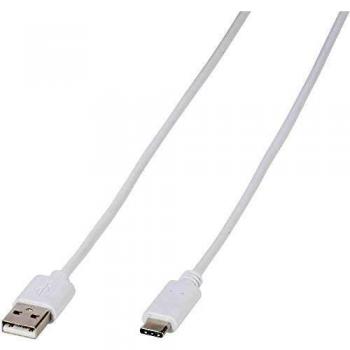 Vivanco USB 2.0 Anschlusskabel (1 m, USB 2.0), USB Kabel