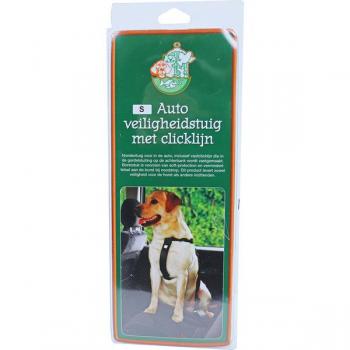 Veiligheidstuig zwart 25 mm/H45-B65 cm voor in de auto