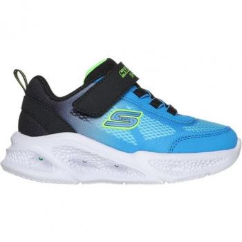 Deportivas de Niño SKECHERS ZAPATILLAS NINO MODELO METEOR-LIGH COLOR AZUL BKBL