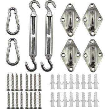 Fixations et Raccords Soleil Auvent