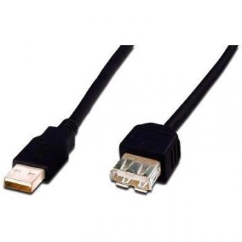 Cable USB 2.0 Digitus AK-3