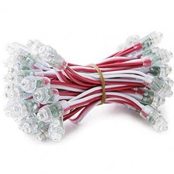 Pixel-LED 0,1 W 2 lm 9 mm 5 V Epistar (50er Set) Rot 50.000 Std
