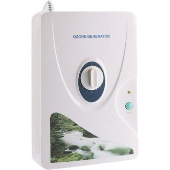 Portable Air and Water Ozone Purifier 600mg/h with Timer, EU Plug