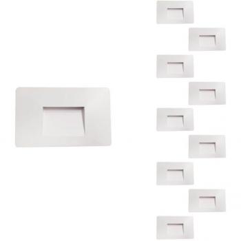 Señalador LED Escaleras 3W 220V 120° – Pack Decenal (Blanco Frío 6000K-8000K)
