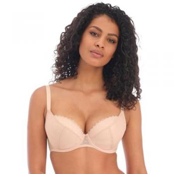 Freya Signature Padded Plunge Bra – Natural Color