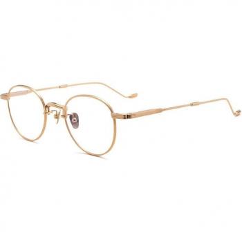 Gafas vintage de titanio para miopía