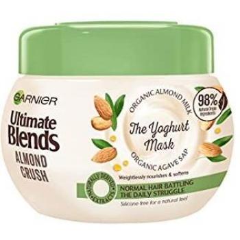 Prodotto Garnier Ultimate Blends: Schiacciamento di Mandorle, Latte & Agave