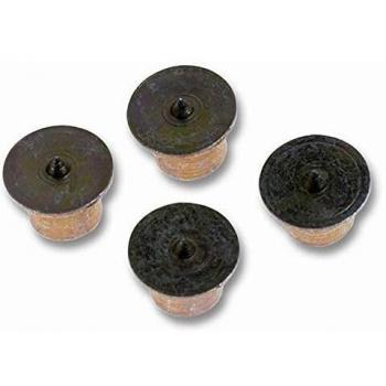 Teste a centrare con vite mm. 8 Pz. 4 con filettatura cm. 4