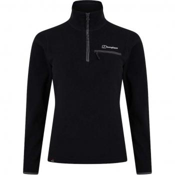 Berghaus Prism 2.0 Micro Half Zip Polartec Fleece Damenpullover, Schwarz – S