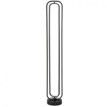 Infinity Black Pivot LED Floor Lamp