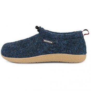 Chaussons Giesswein VENT Haute Qualité Bleu